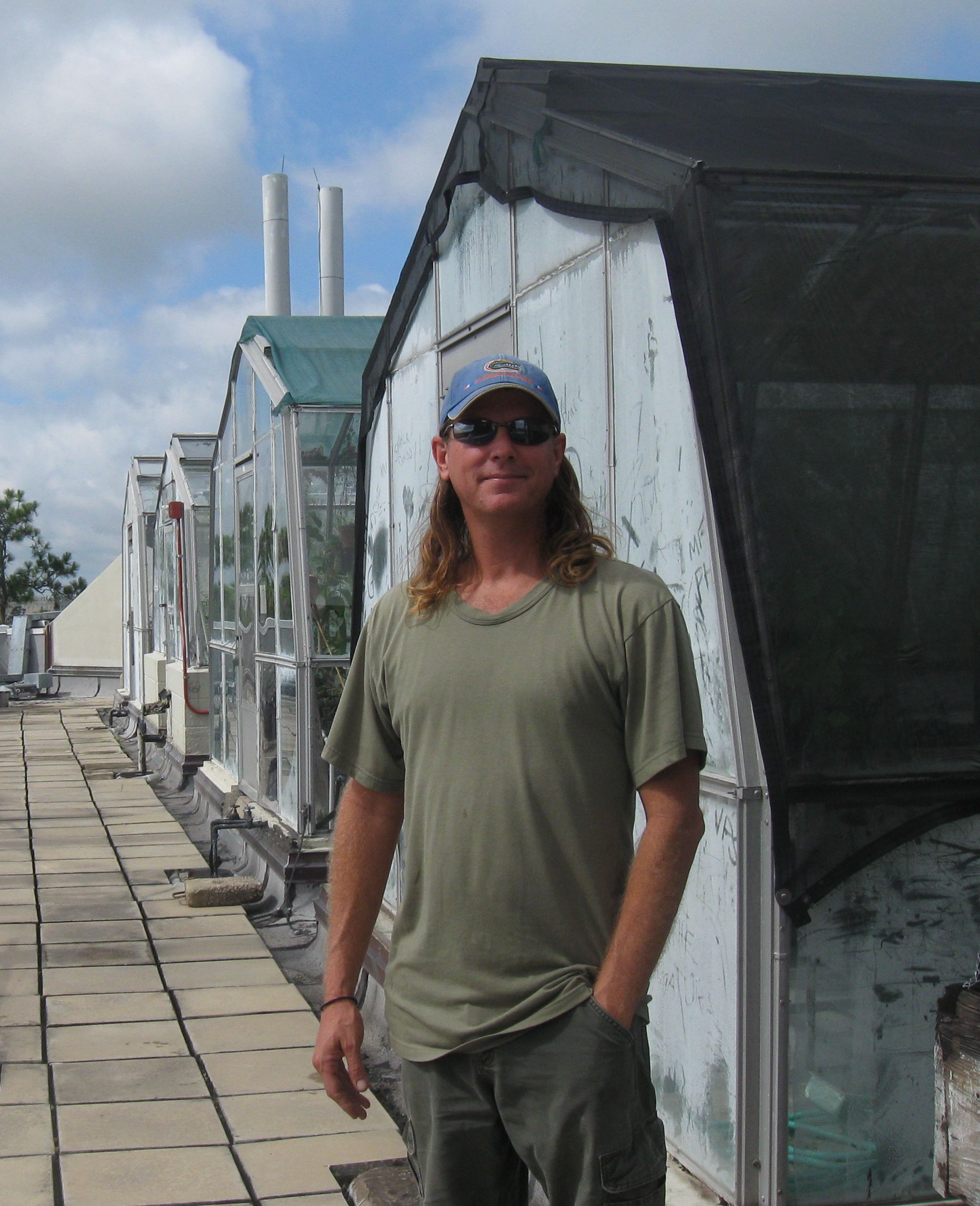 Jeffery Hubbard, Greenhouse Manager